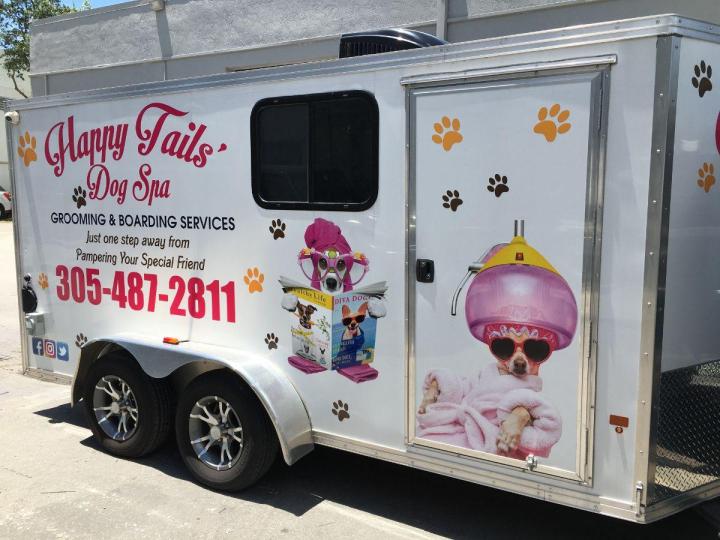 Pet Grooming Trailers Miami